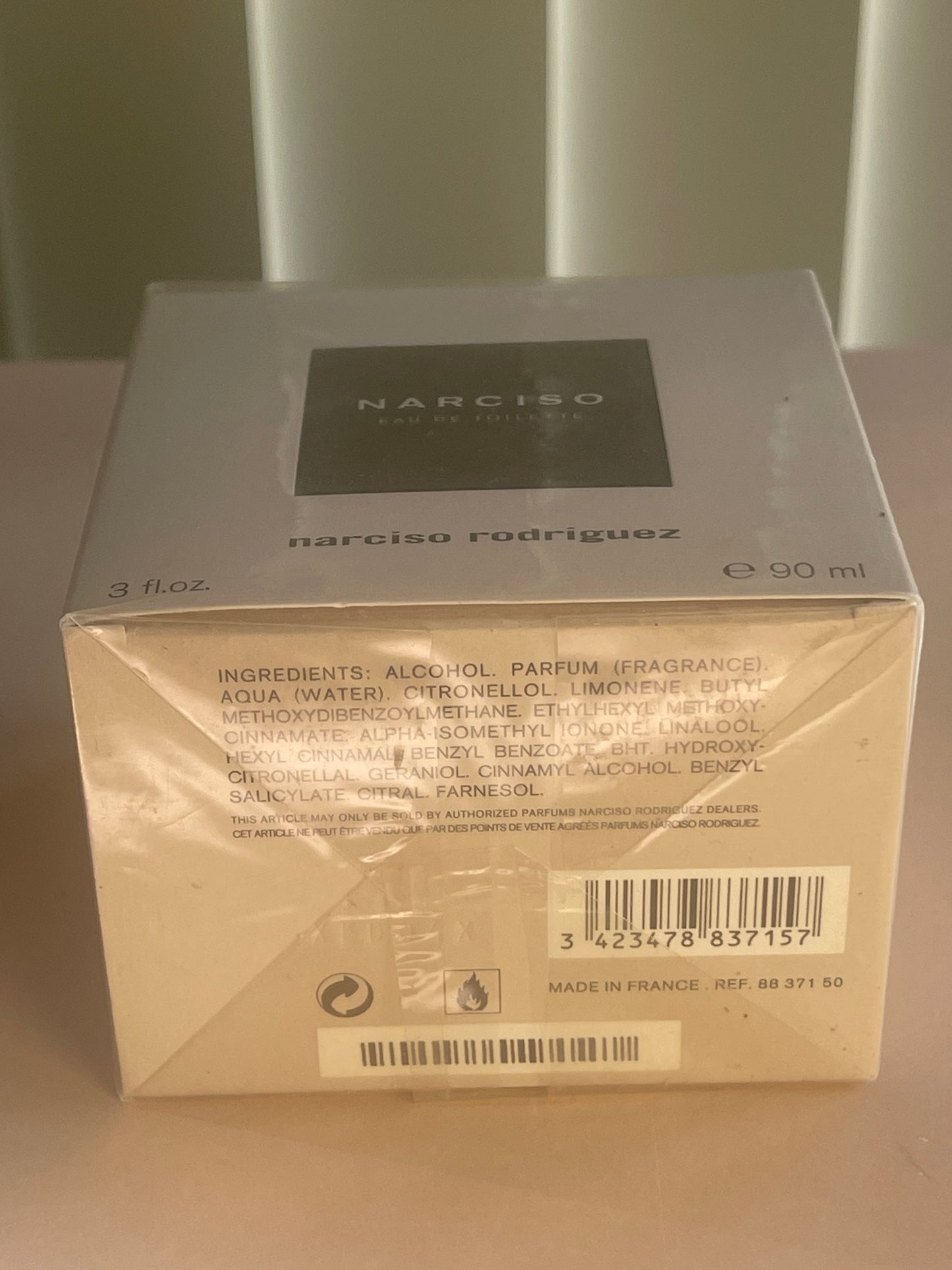 Narciso Eau De Toilette Black Cube 90 ml sealed