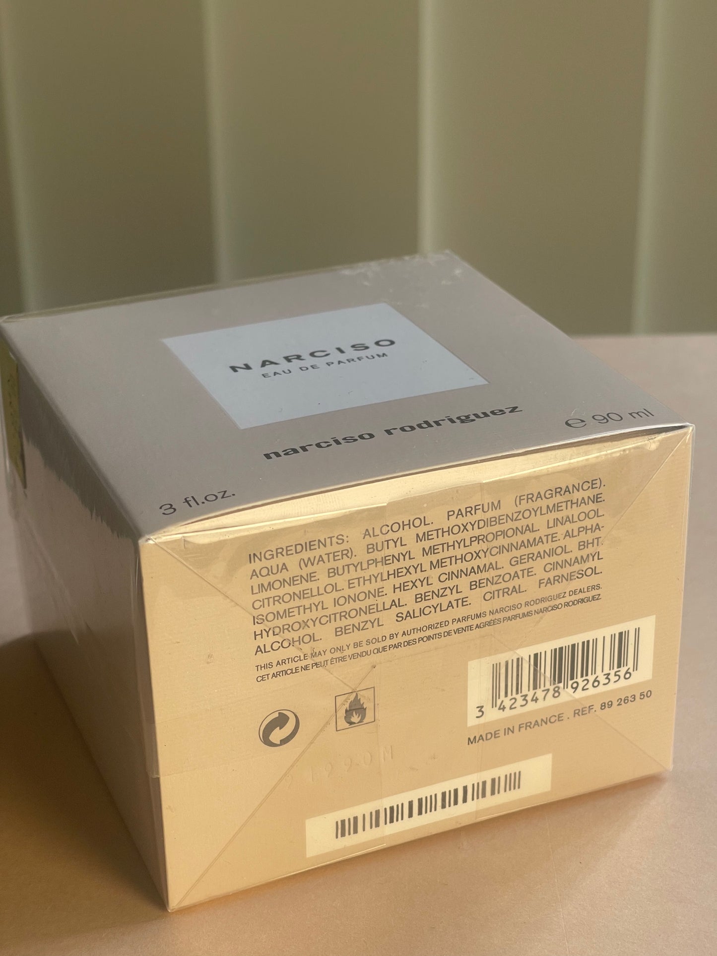Narciso Eau de Parfum — White Cube (90 ml)